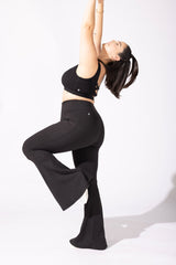 Supersculpt™ Bell Bottom with Pockets - Black from POPFLEX