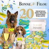Congrats Themed Dog Treats Gift Box from Bonne et Filou