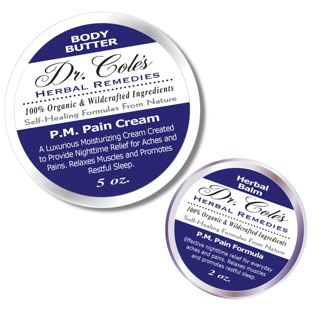 P.M. Balm and P.M. Cream Bundle from COLEHERBALS