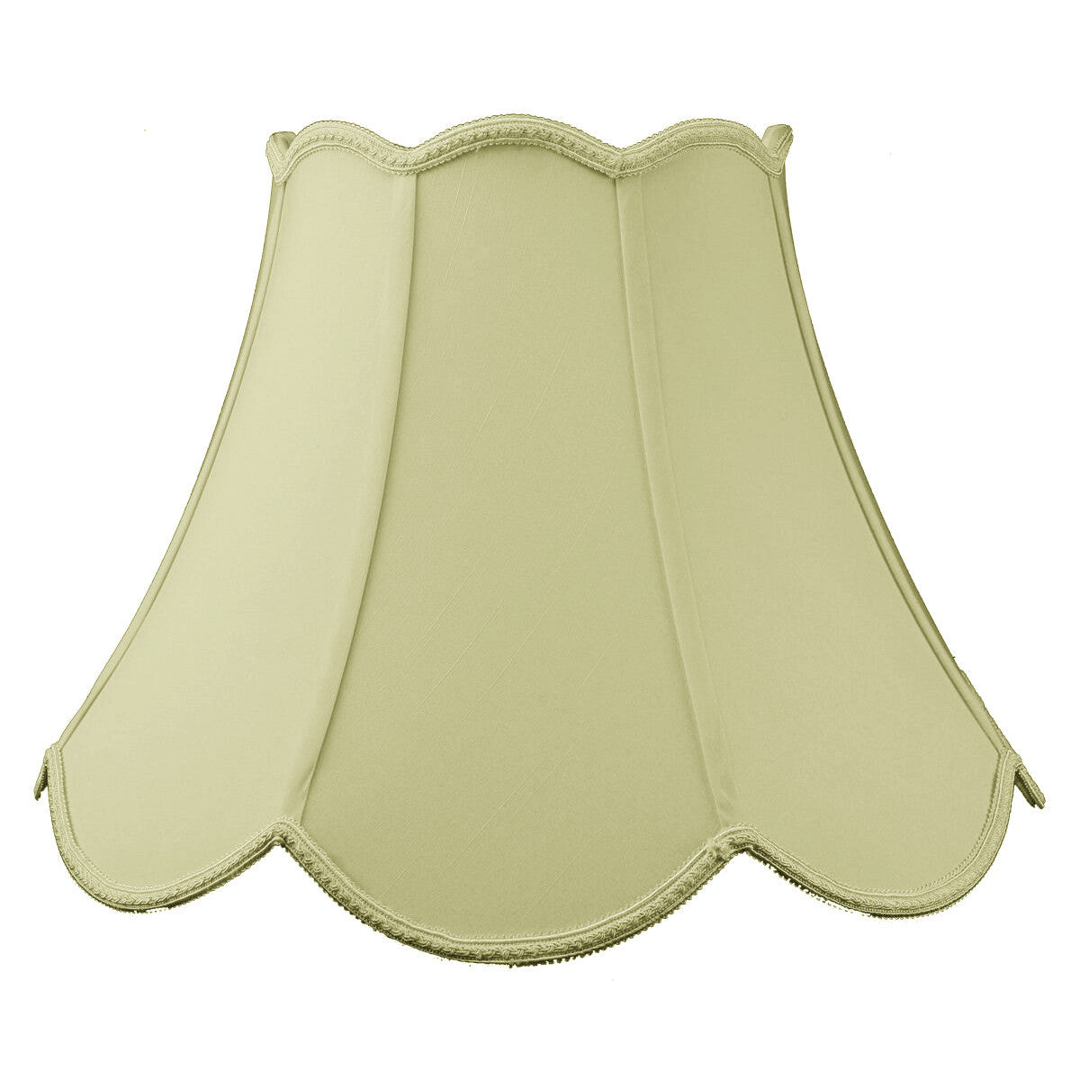 Scalloped Bell Lamp Shade Eggshell from LampsUSA