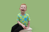 NEON SMILES DREAM POCKET TEE from DREAM BIG LITTLE CO