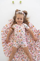 Dream Big Little Co x CoComelon JJ RAINBOW CHECKERS DREAM BOW HAIR CLIPS from DREAM BIG LITTLE CO