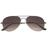 Modern Flat Front Wire Metal Aviator Sunglasses A182 from zeroUV