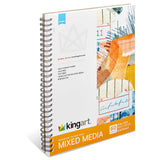 Mixed Media Paper 11x14 60 Sheets from KINGART