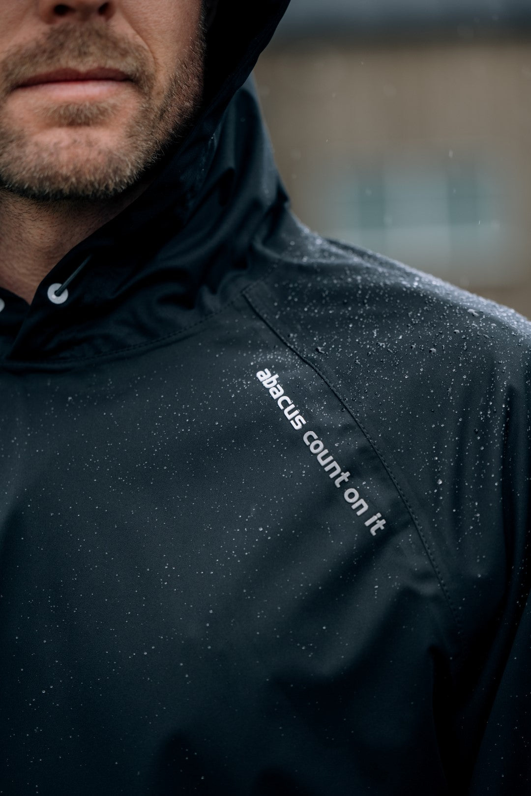 Men Bounce Waterproof Hoodie from Abacus Sportswear US
