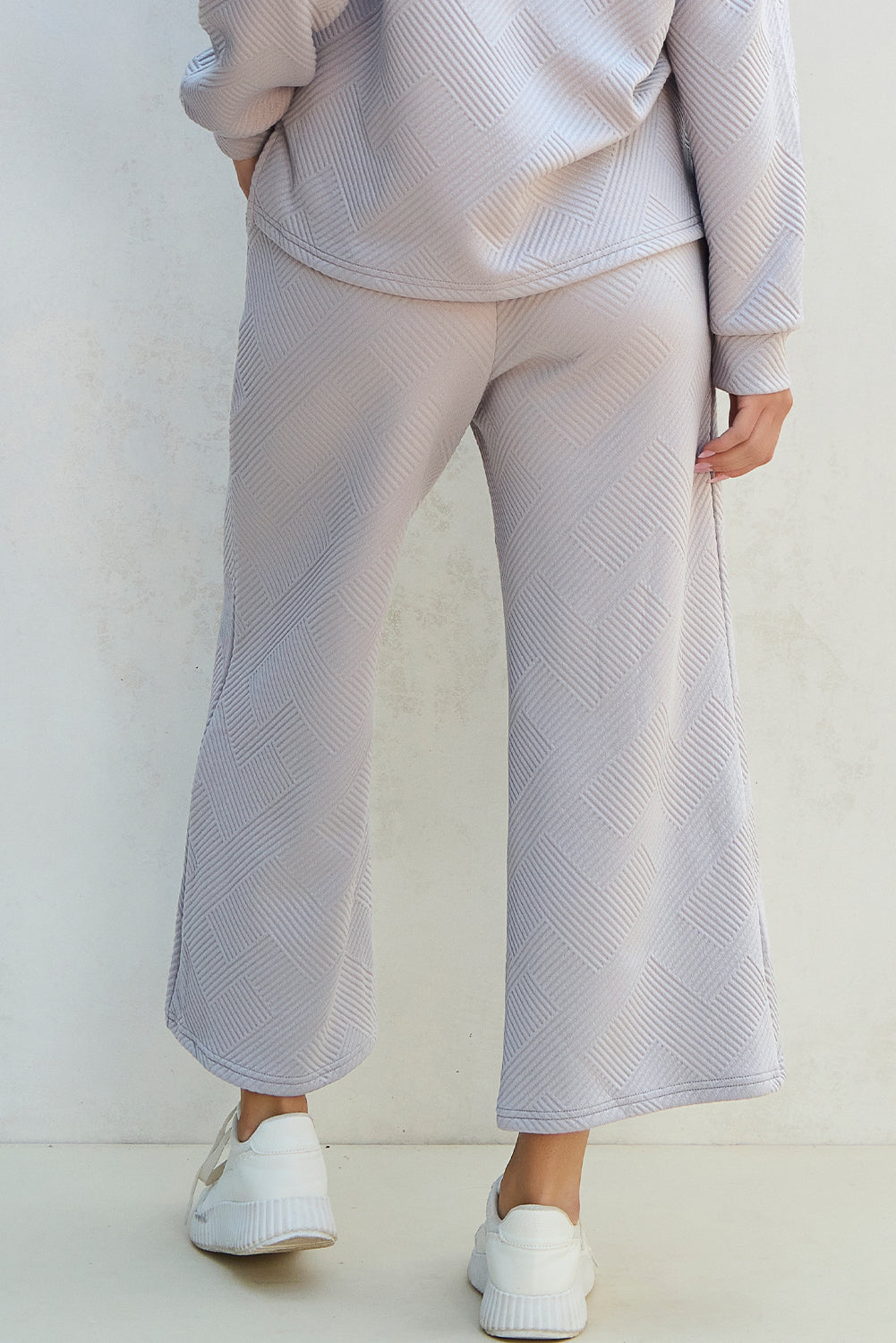 Laylah Textured Top and Pants Set From Threaded Pear