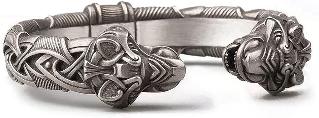 Viking Wolf Bracelet from Norse Tradesman