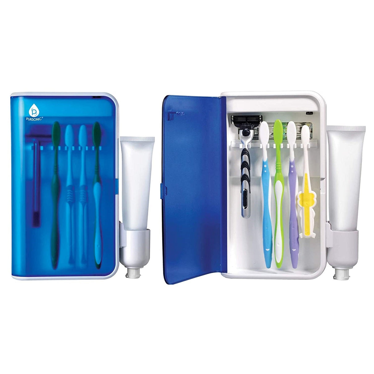 Wall Mountable Portable UV Toothbrush Sanitizer from Pursonic