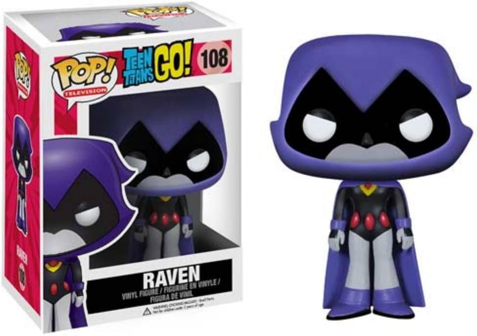 Funko POP TV: Teen Titans Go! - Raven #108 From Ralphie's Funhouse