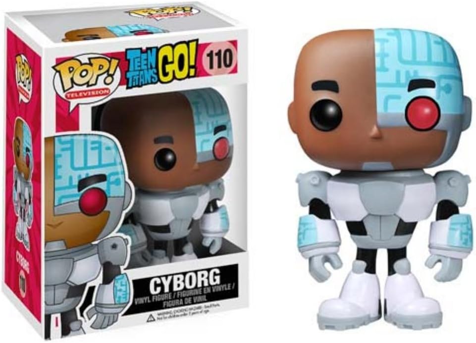 Funko POP TV: Teen Titans Go! - Cyborg #110 From Ralphie's Funhouse