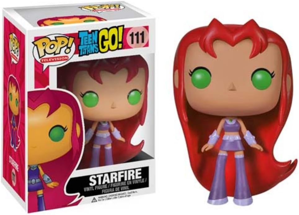 Funko POP TV: Teen Titans Go! - Starfire #111 From Ralphie's Funhouse