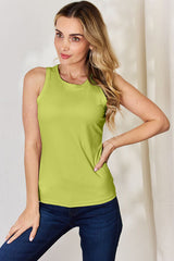 Basic Bae Full Size Round Neck Slim Tank from Enfance-Heureuse