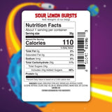 UpTop Sour Lemon Bursts - Freeze Dried Candy (1.5oz) 4 Pack from PETEZ POP WHOLESALE