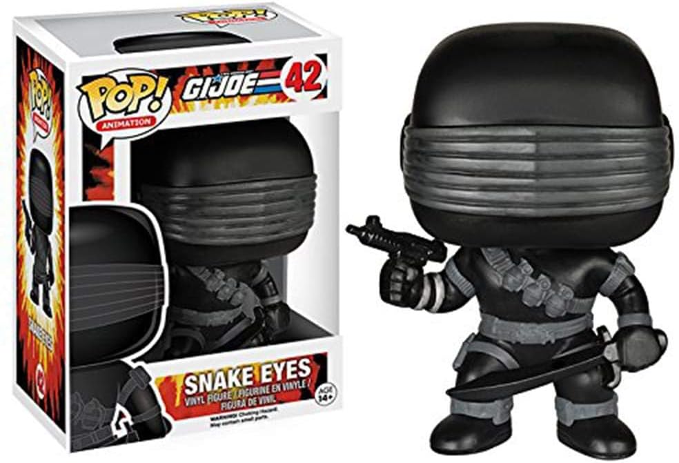 Funko POP TV: G.I. Joe - Snake Eyes Action Figure From Ralphie's Funhouse