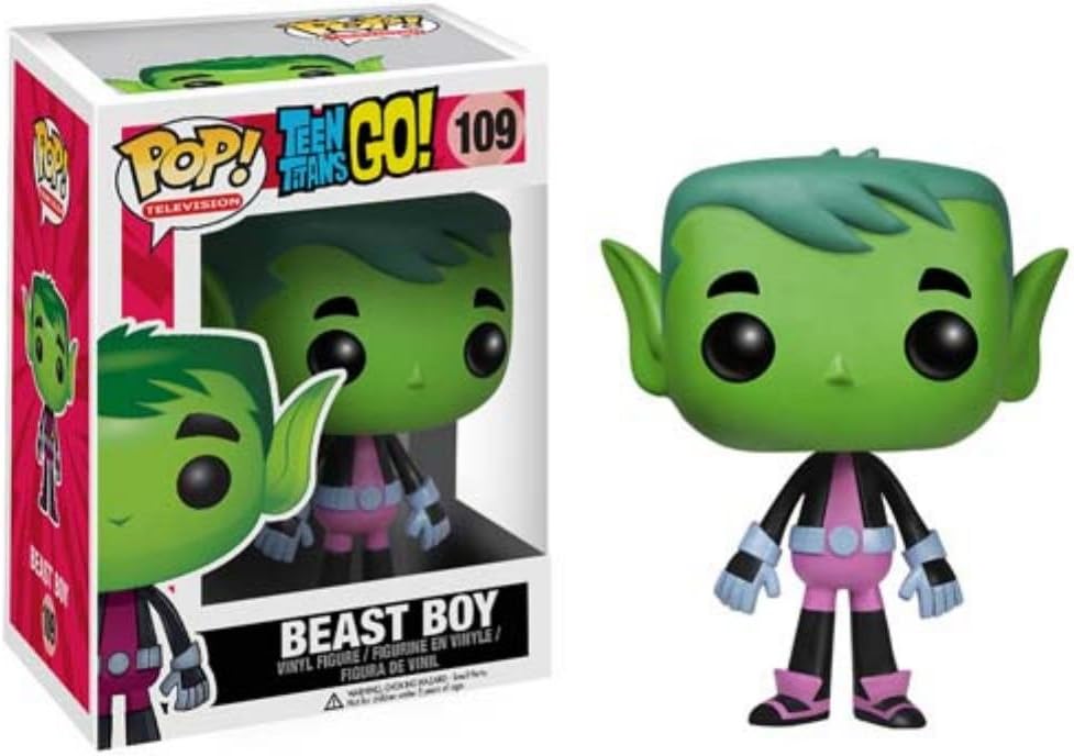 Funko POP TV: Teen Titans Go! - Beast Boy #109 From Ralphie's Funhouse