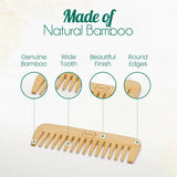 All-Natural Bamboo Comb from Choixe