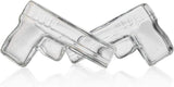 Pistol Whiskey Gun Decanter & Pistol Shot Glasses Set - Comes with A large Carrying Case - Drinking Party Accessories, Great Gift from The Wine Savant