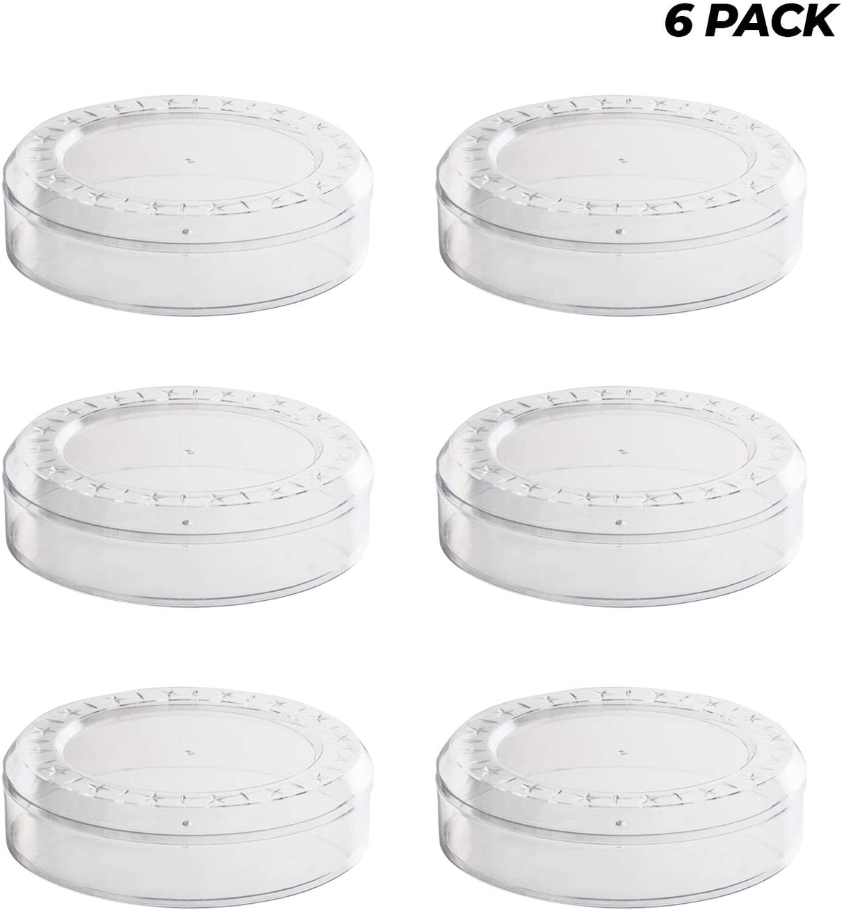 Clear Acrylic Boxes Round from Hammont