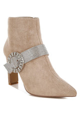 Asagao Diamante & Rhinestones Strap Boots from My Pampered Life Seattle