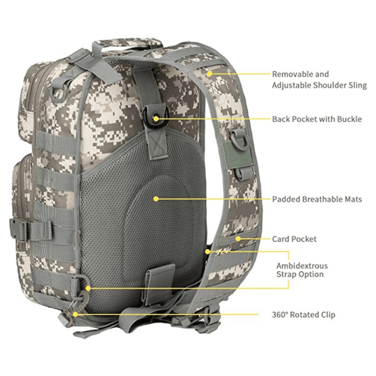 Tactical Medium Sling Range Bag from Jupiter Gear