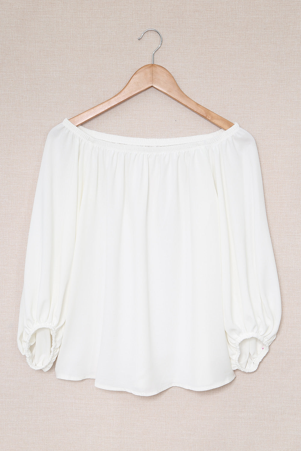 All-Occasion White Off-Shoulder Top from MsDressly