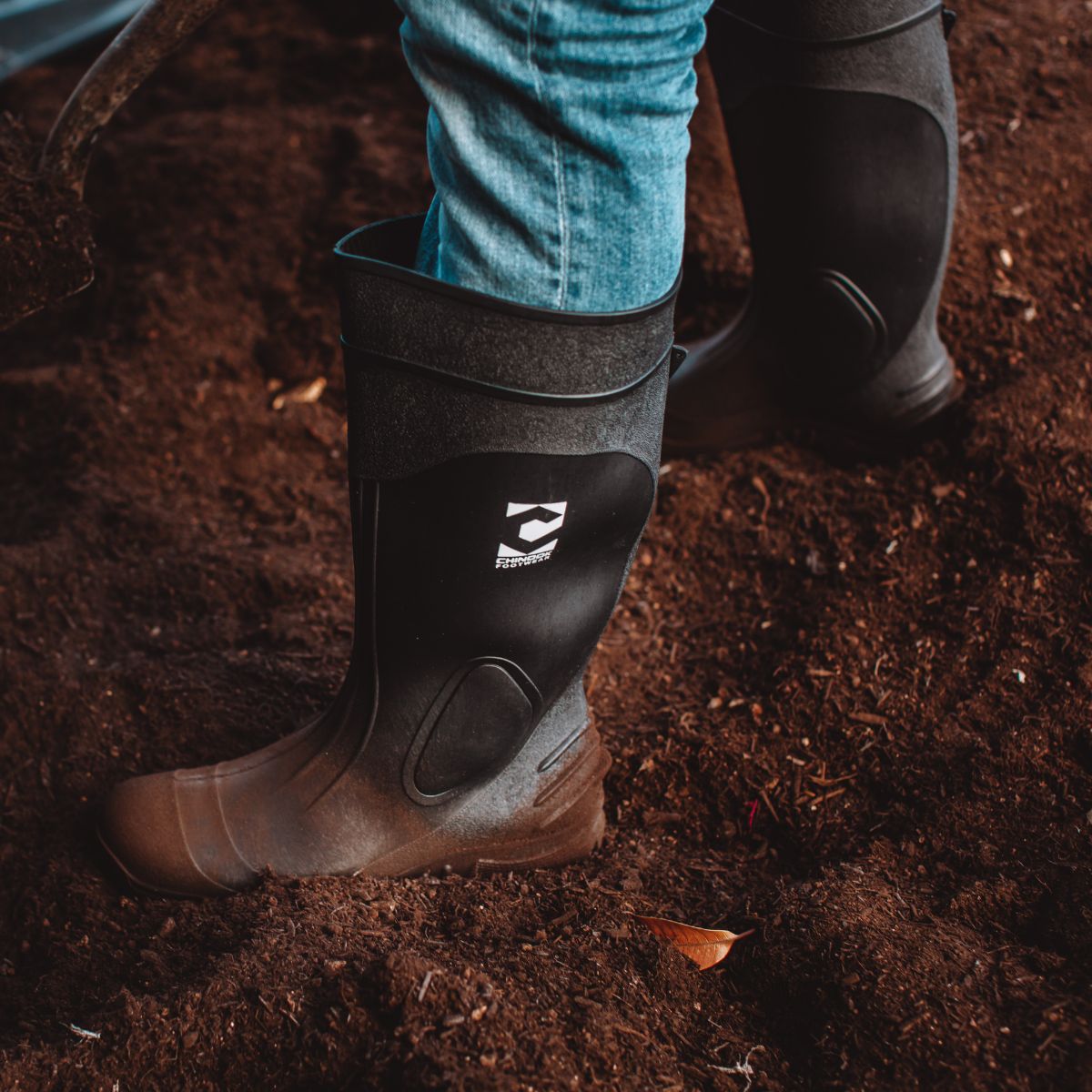 Battleaxe Regrind 15" Men's Waterproof Rubber Boot From Chinook Footwear
