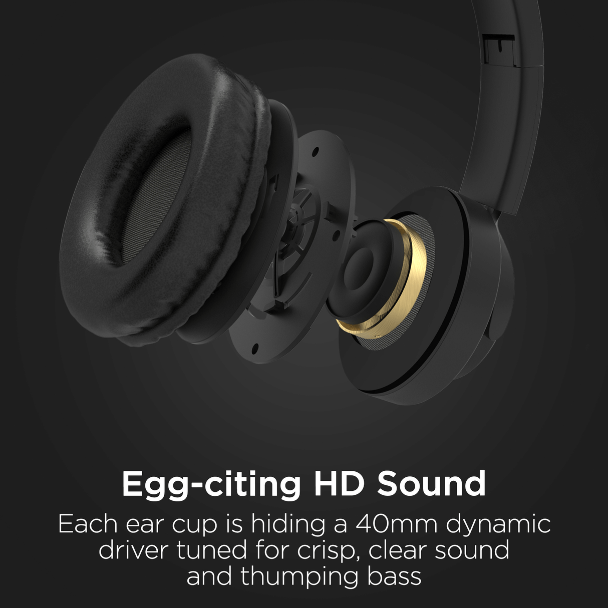 HyperGear Bunny Tracks Wireless Light-Up Headphones from Jupiter Gear Home