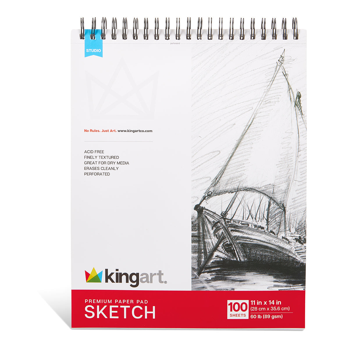 Sketch Paper 11x14 100 Sheets from KINGART