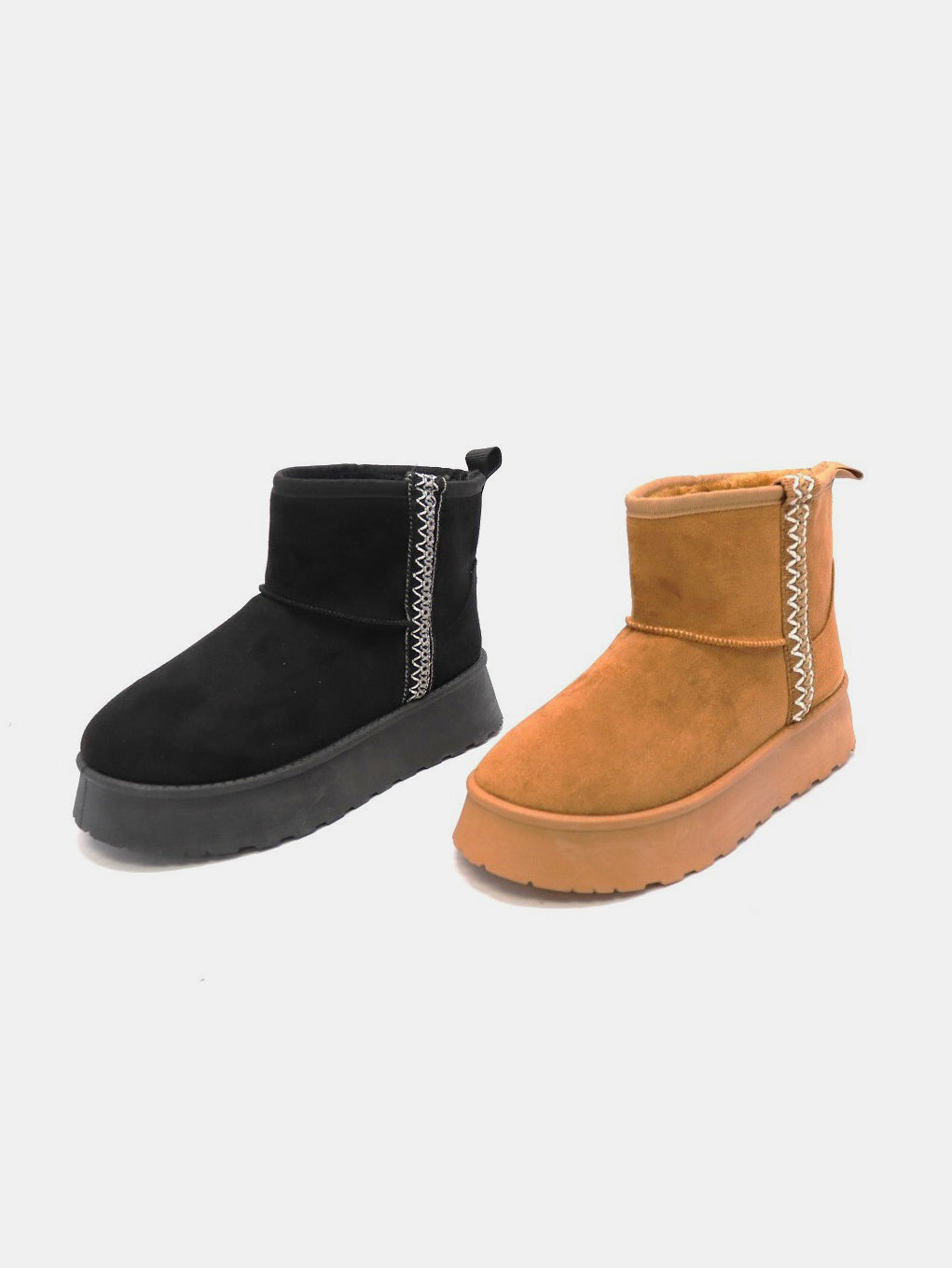 WILD DIVA Round Toe Platform Boots from My Pampered Life Seattle