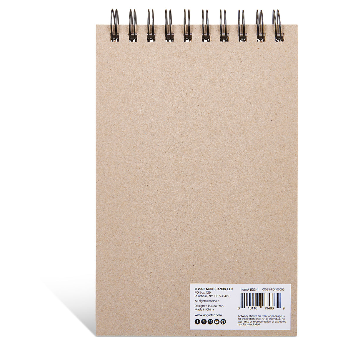 Sketch Paper 5.5x8.5 100 Sheets from KINGART