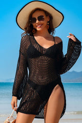 Crochet Side Split Beach Coverups Swimwear Dress from My Pampered Life Seattle