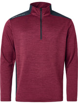 Sunningdale men's half-zip sweater from Abacus Sportswear US