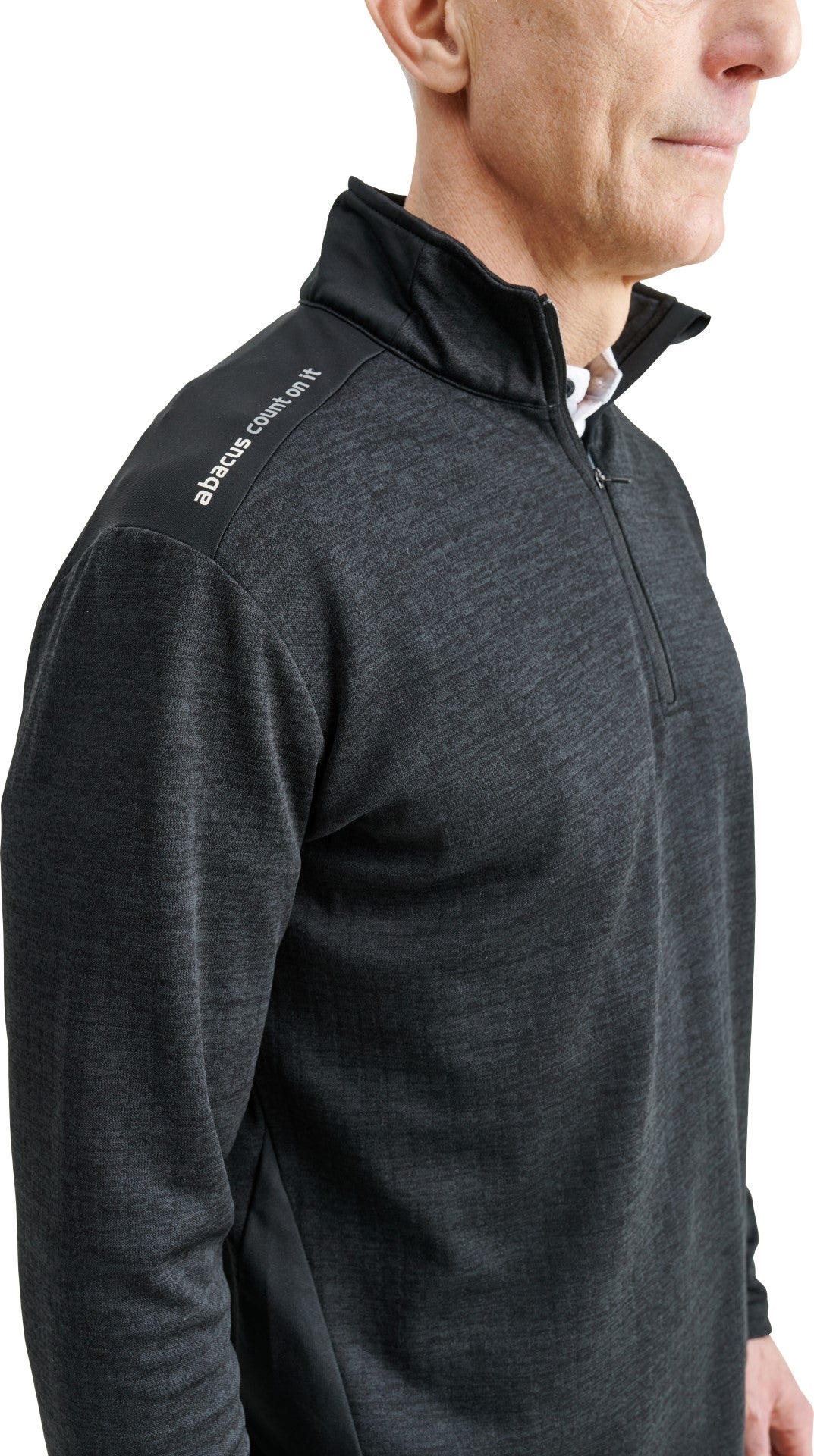 Sunningdale men's half-zip sweater from Abacus Sportswear US