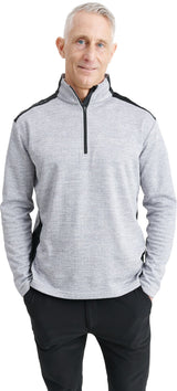 Sunningdale men's half-zip sweater from Abacus Sportswear US