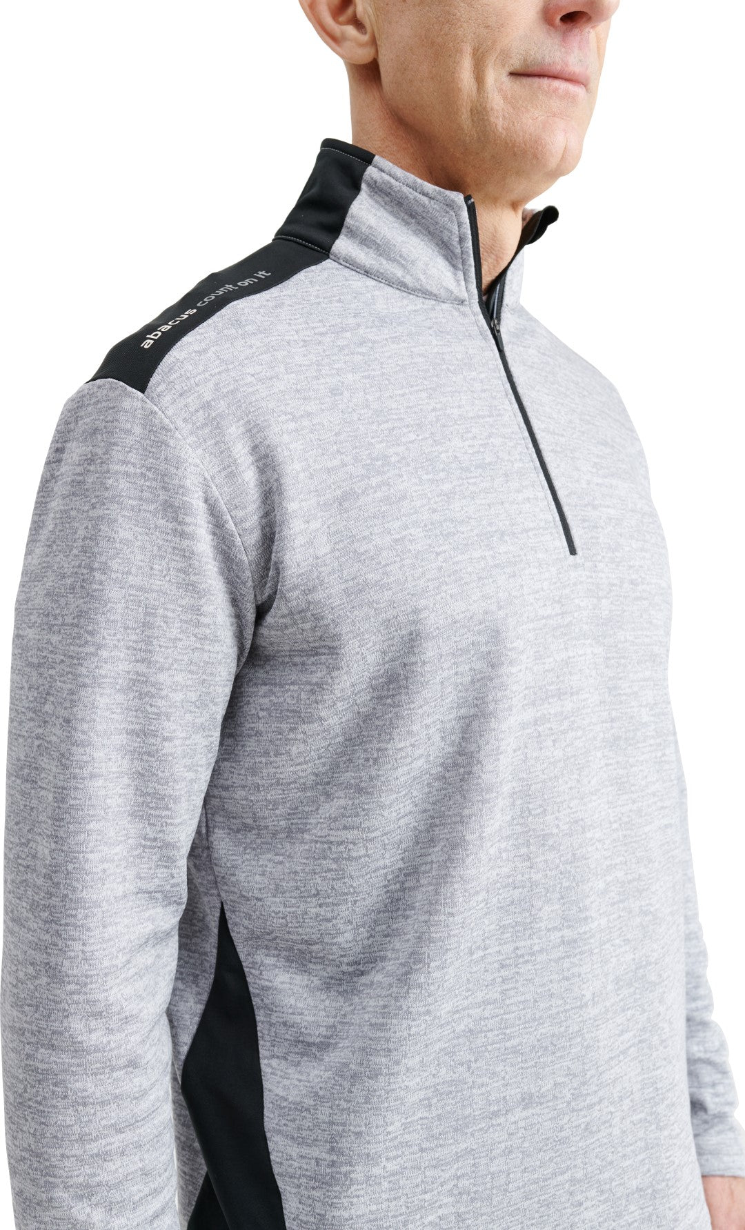 Sunningdale men's half-zip sweater from Abacus Sportswear US