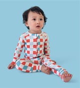 USA CHECKERS DREAM ROMPER from DREAM BIG LITTLE CO