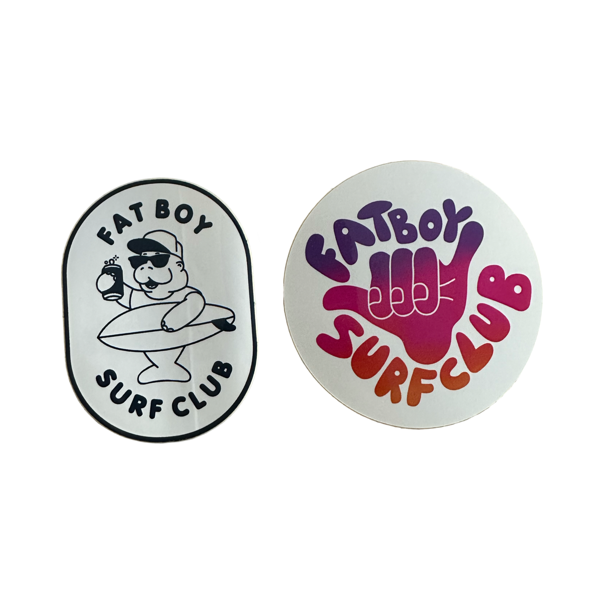 FBSC Sticker Pack From Fat Boy Surf Club