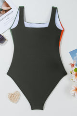 Oakleigh Padded Square Neck One Piece Swimsuit from Threaded Pear