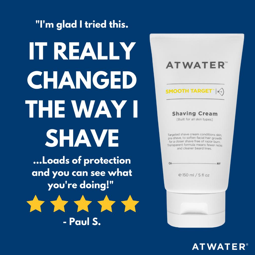 Smooth Target Shaving Cream From ATWATER