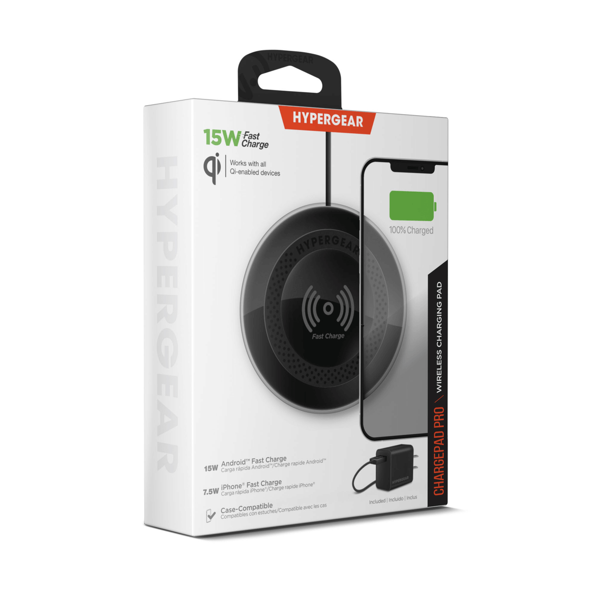 HyperGear ChargePad Pro 15W Wireless Fast Charger USB-C from Jupiter Gear Home