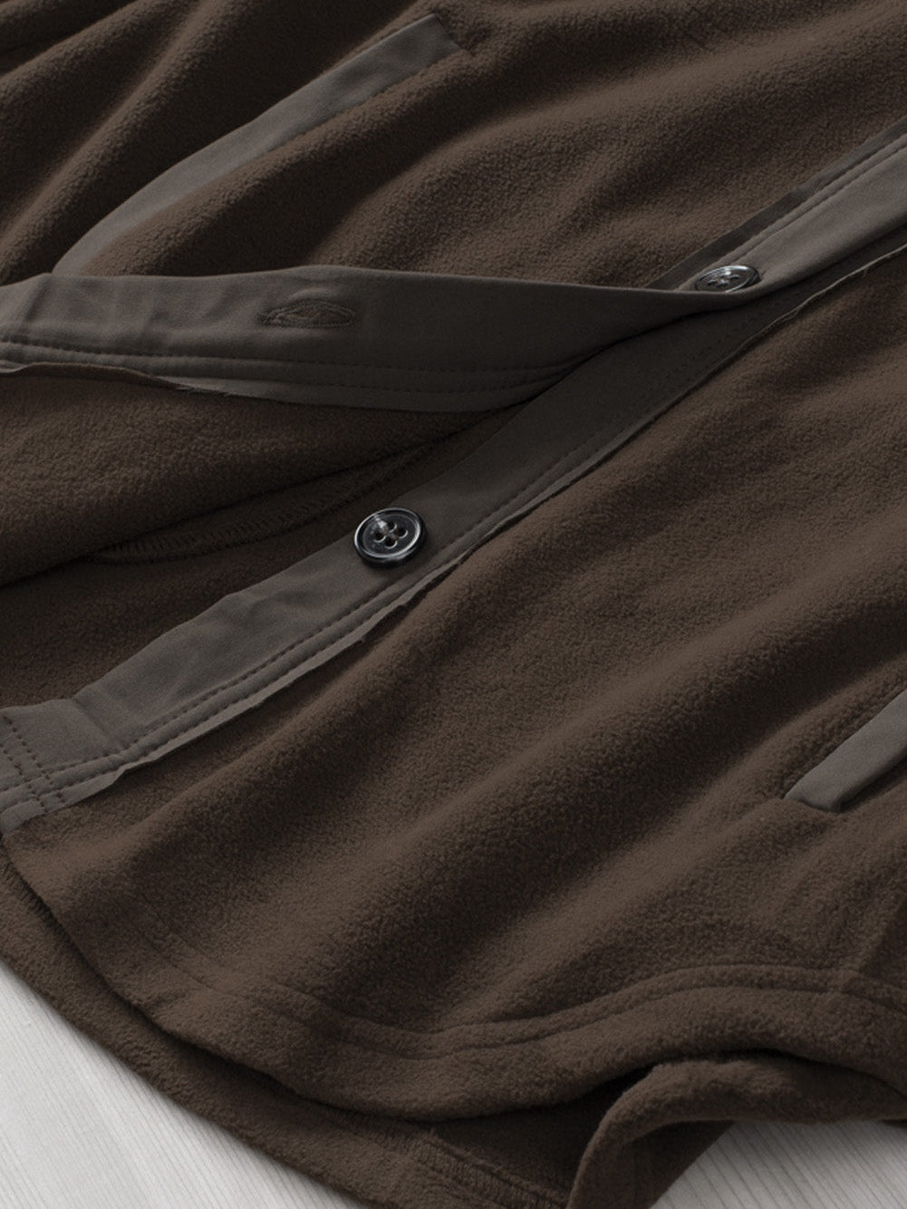 Autumn Brown Fleece Jacket from MsDressly