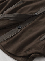 Autumn Brown Fleece Jacket from MsDressly