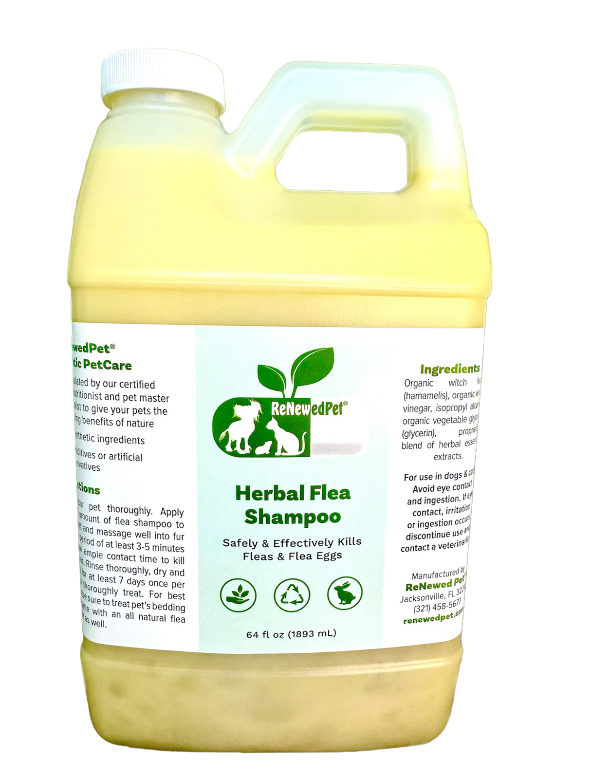HERBAL FLEA SHAMPOO from ReNewedPet