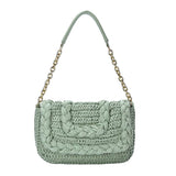 Darya Straw Shoulder Bag from MMS Brands