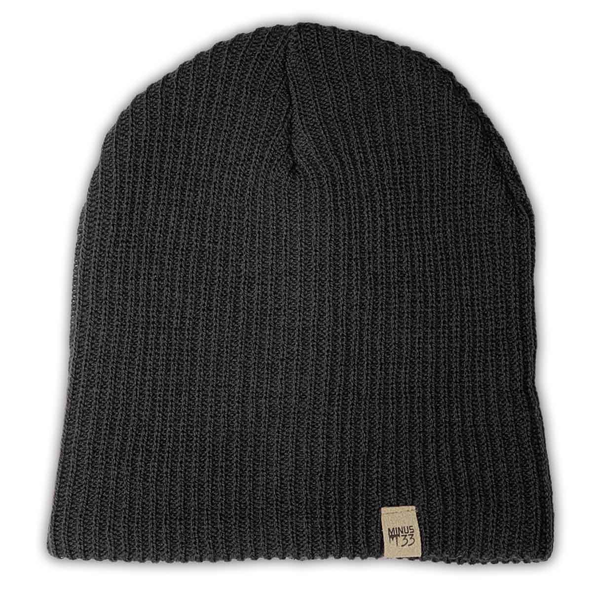 Midweight - Everyday Rib Knit Beanie 100% Merino Wool from Minus33 Merino Wool Clothing