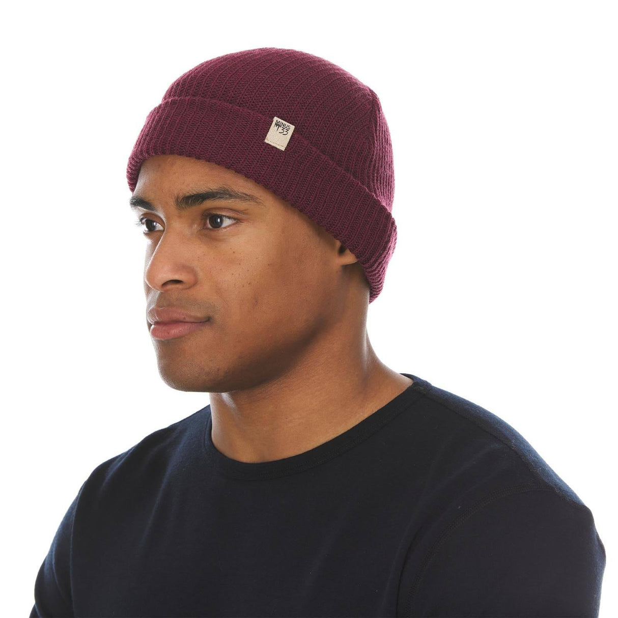 Midweight - Everyday Rib Knit Beanie 100% Merino Wool from Minus33 Merino Wool Clothing