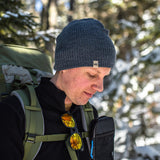 Midweight - Everyday Rib Knit Beanie 100% Merino Wool from Minus33 Merino Wool Clothing