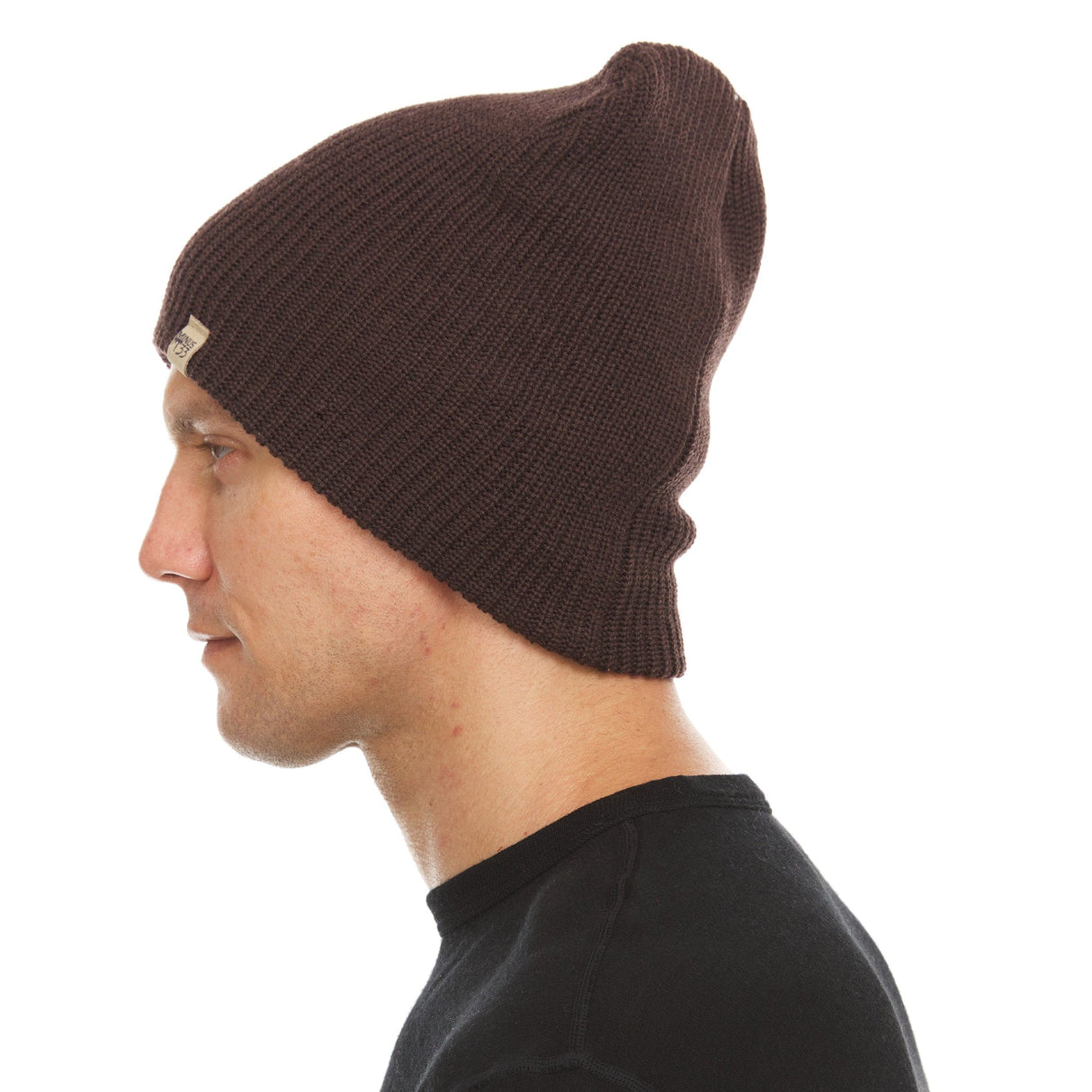 Midweight - Everyday Rib Knit Beanie 100% Merino Wool from Minus33 Merino Wool Clothing