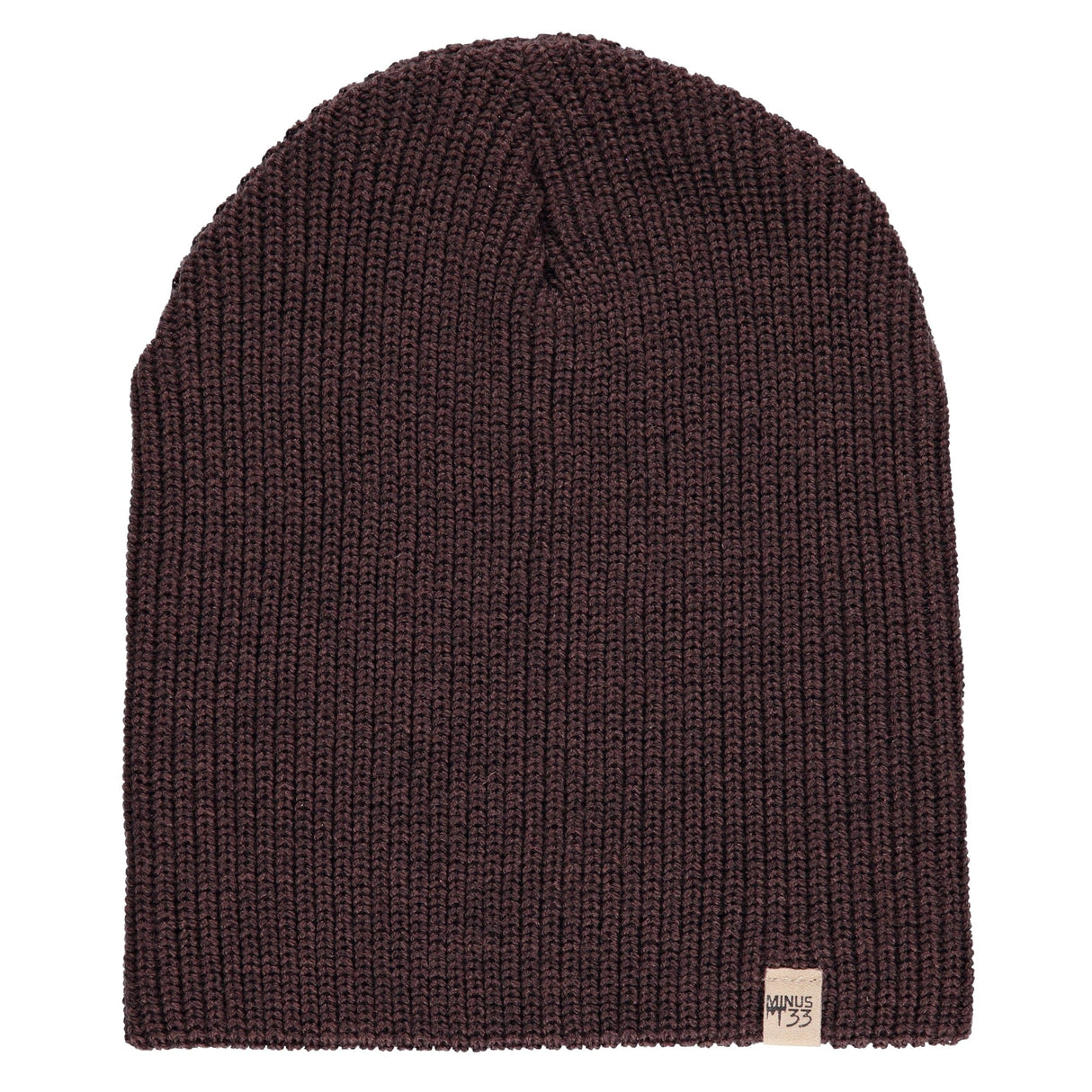 Midweight - Everyday Rib Knit Beanie 100% Merino Wool from Minus33 Merino Wool Clothing
