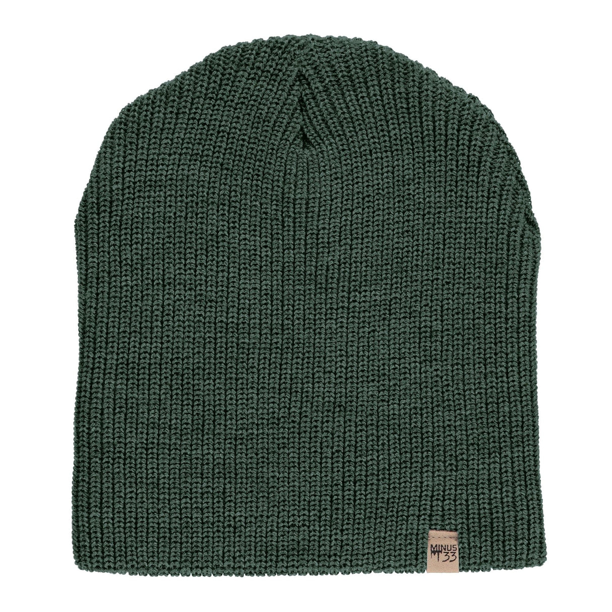 Midweight - Everyday Rib Knit Beanie 100% Merino Wool from Minus33 Merino Wool Clothing